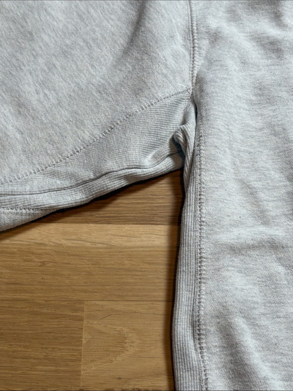 Signature Minnesota Crewneck Sweatshirt in Light Gray with Red Lettering - Picture 10 of 16